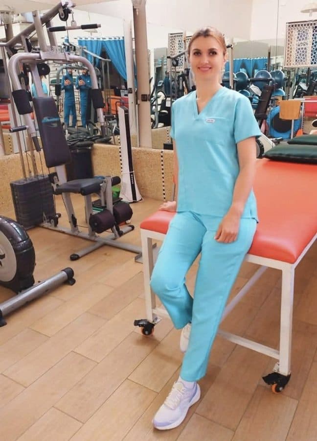 Centre Aman — patients, sportifs et équipe 1