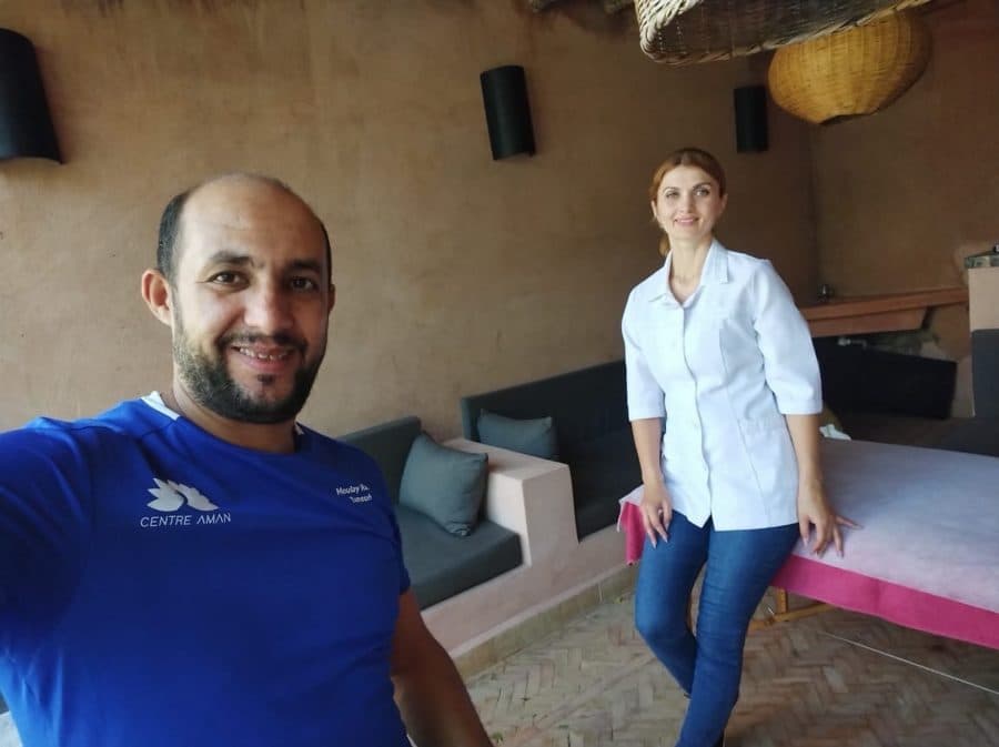 Centre Aman — patients, sportifs et équipe 19
