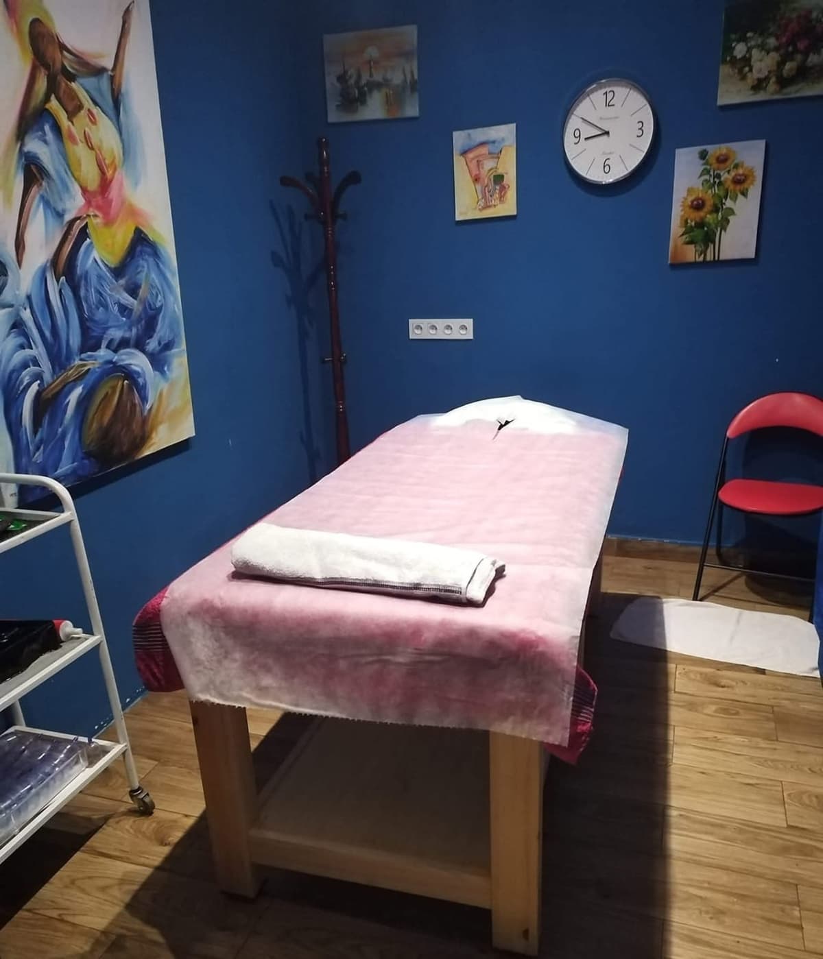 Salle de soins et de massage
